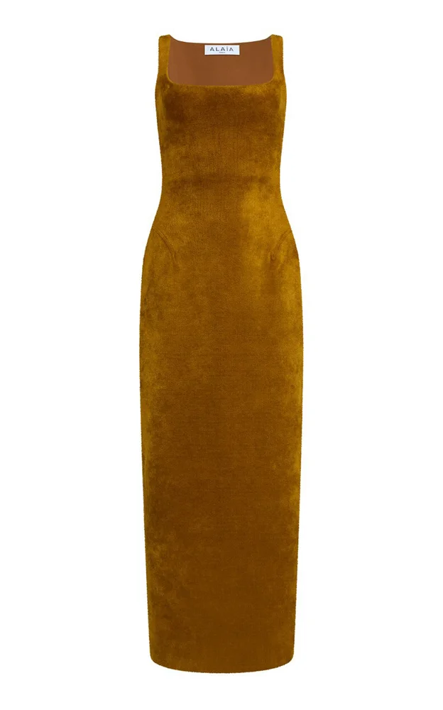 Velvet Maxi Dress