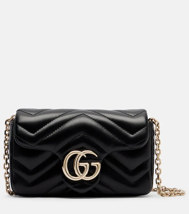 GG Marmont Mini leather crossbody bag