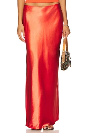 Vince Satin Maxi Skirt
