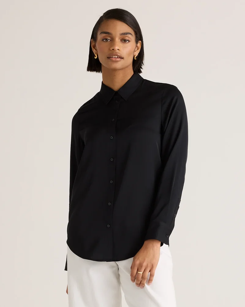 Washable Stretch Silk Blouse