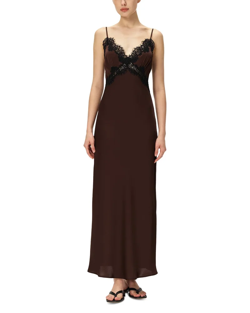 Evy Satin Slip Dress