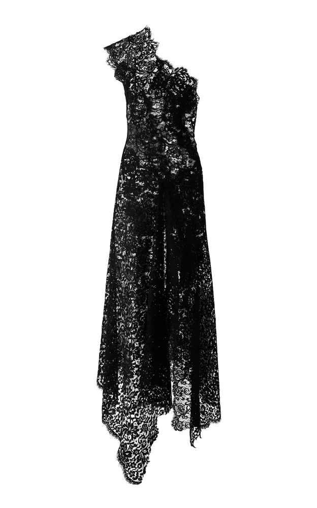 Exclusive Spiral Lace Gown