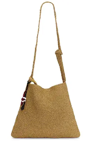 Free People Coastal Crush Straw Tote