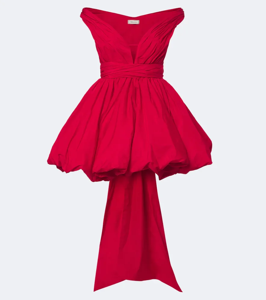 Off-shoulder minidress