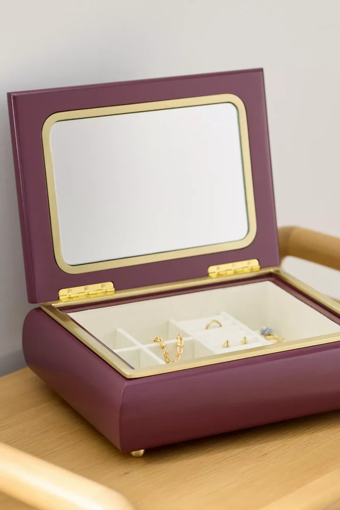 Mulberry Lacquered Jewelry Box