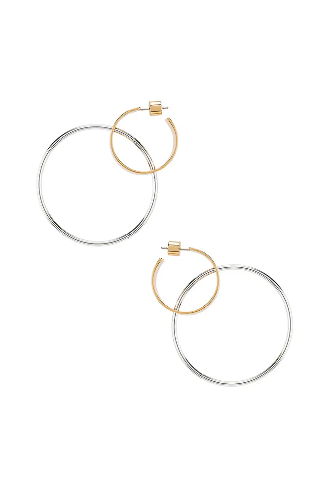 Imogen Hoop Earrings in Gold