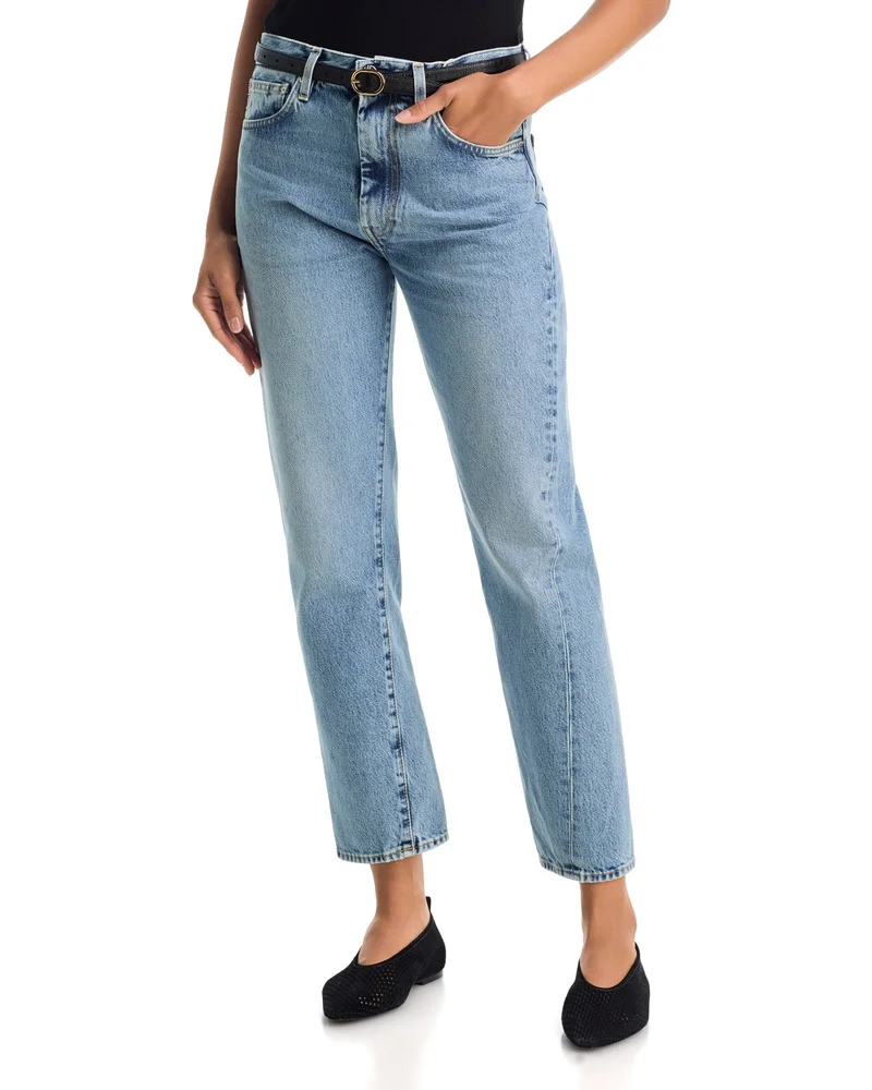 Twisted Seam Jeans in Worn Blue