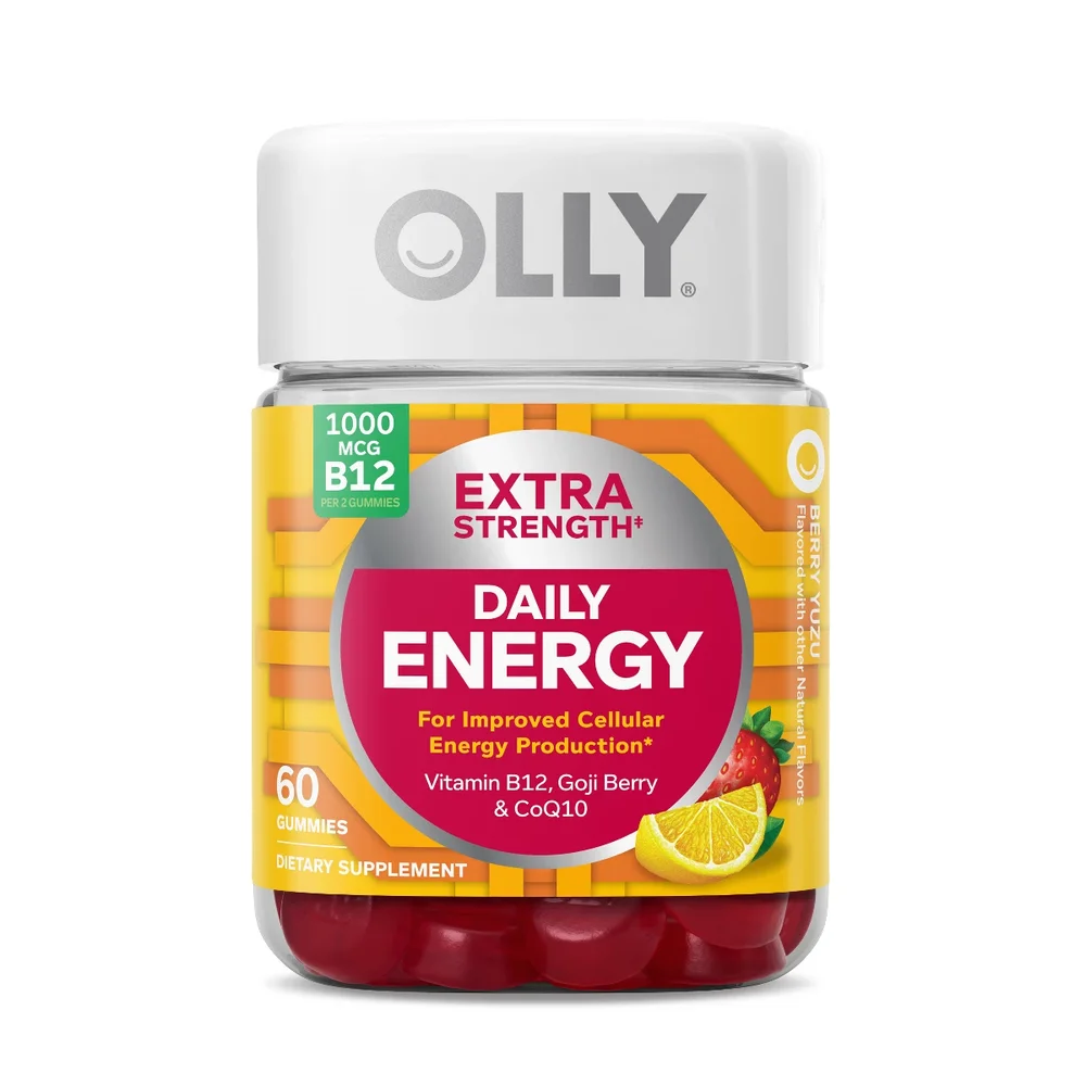 Extra Strength Daily Energy B12 Gummies