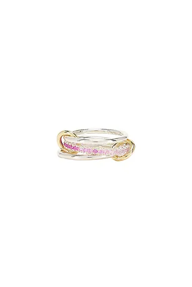 Tigris Pink Ombre Ring