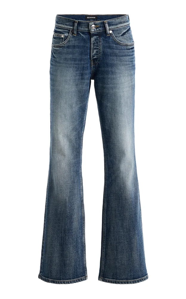 Miley Stretch Low-Rise Slouchy Bootcut Jeans