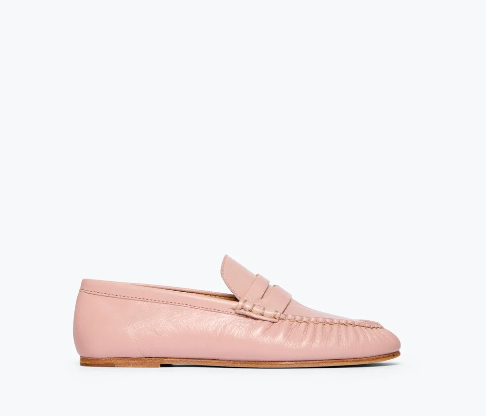 SYDNEY RUCHED PENNY LOAFER