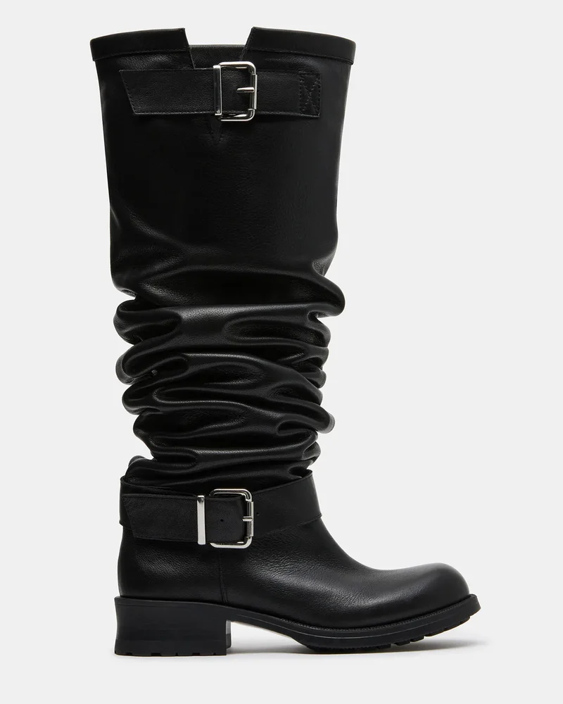 Chopper Black Leather