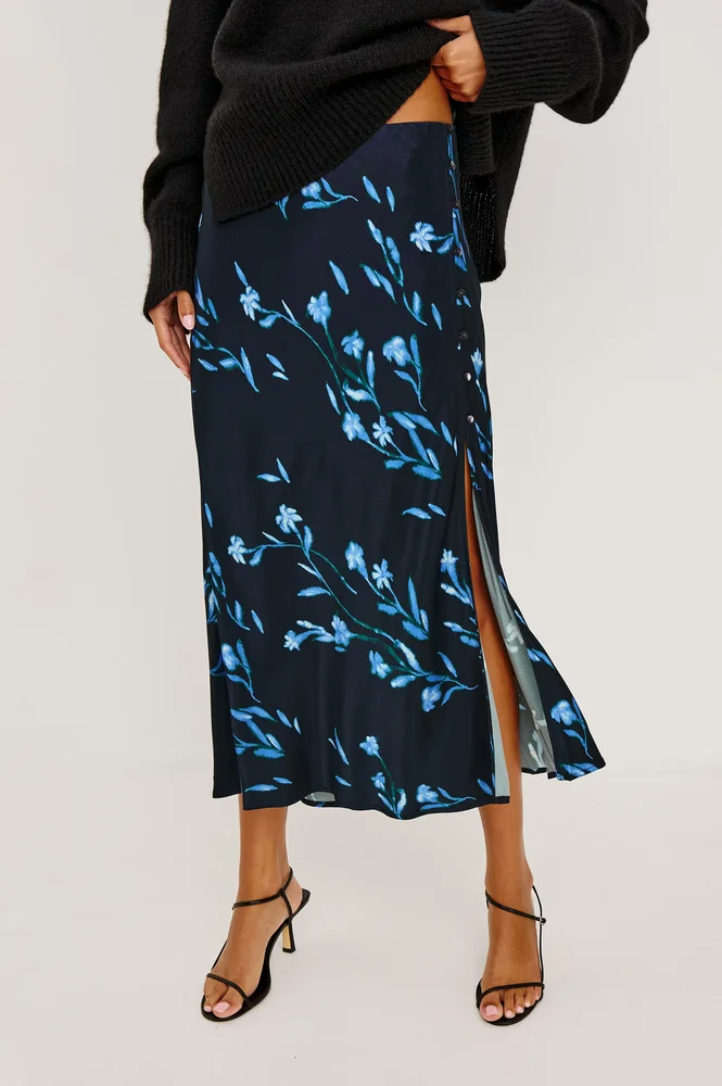 Anya Skirt, Blue Carnation