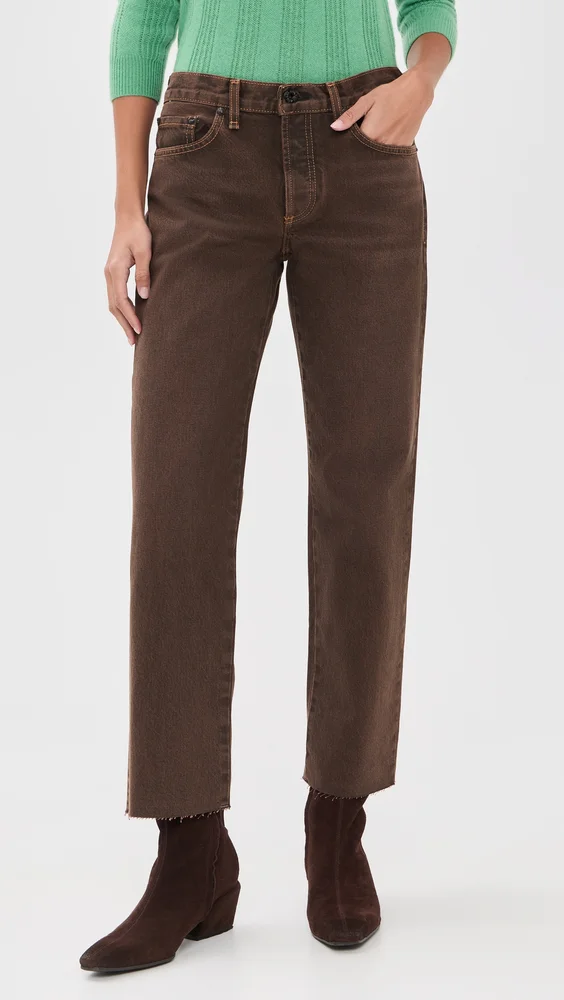 Low Straight Jeans