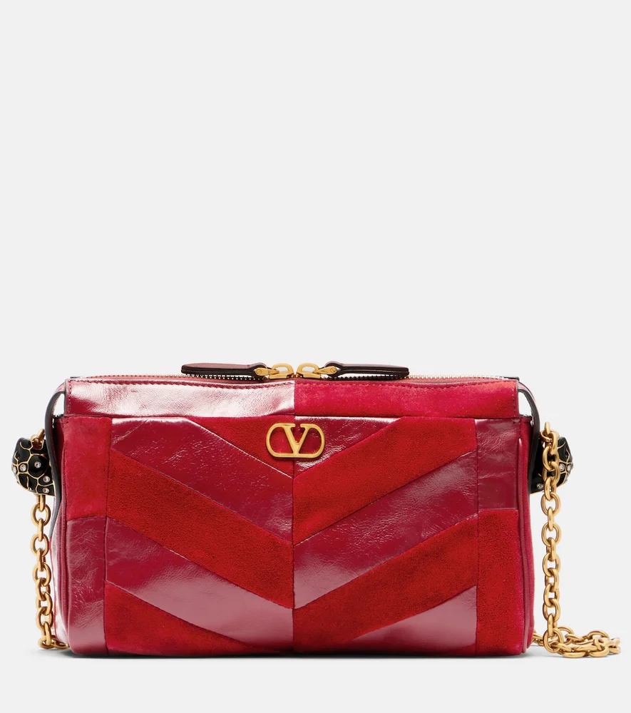 Panthea Small Leather Crossbody Bag