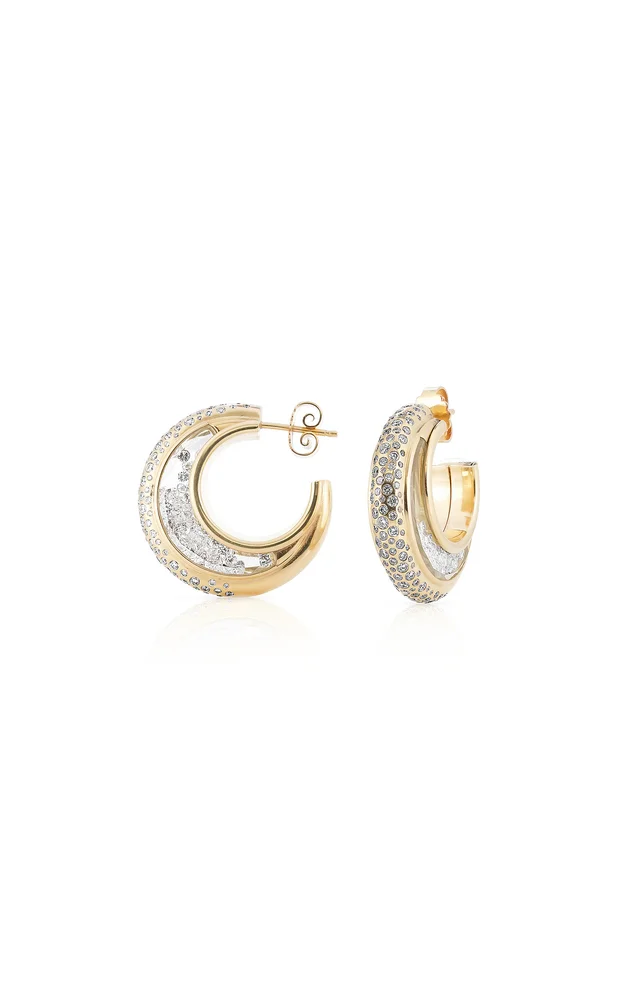 18k Yellow Gold Artemis Gala Earrings