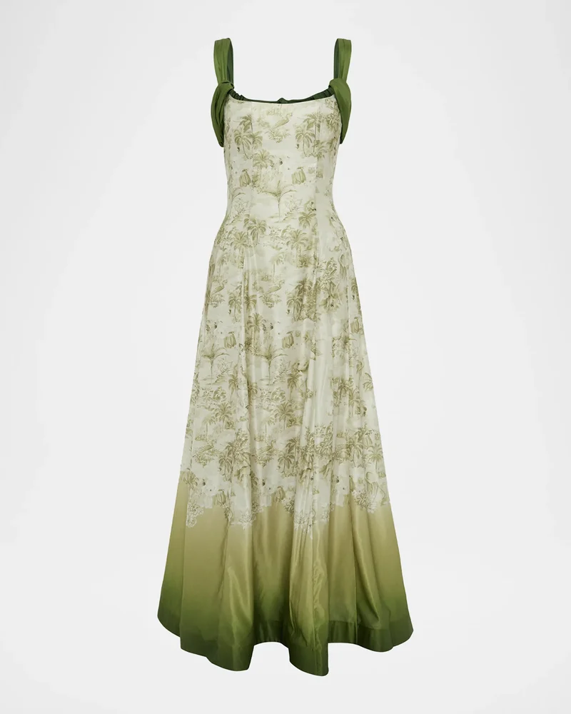 Delphine Toile Maxi Dress