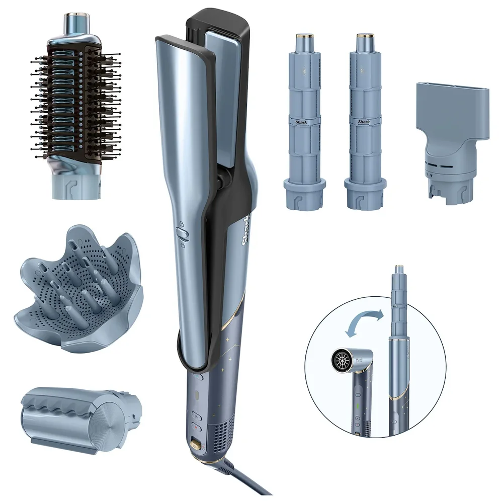 Shark Glam Ceramic & Powerful Air Styling & Drying System + Diffuser