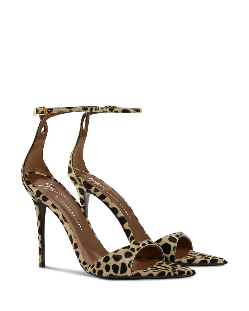 Women's Intrigo 105mm Calf Hair Sandals