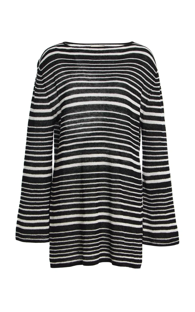Exclusive Aura Linen Mini Dress