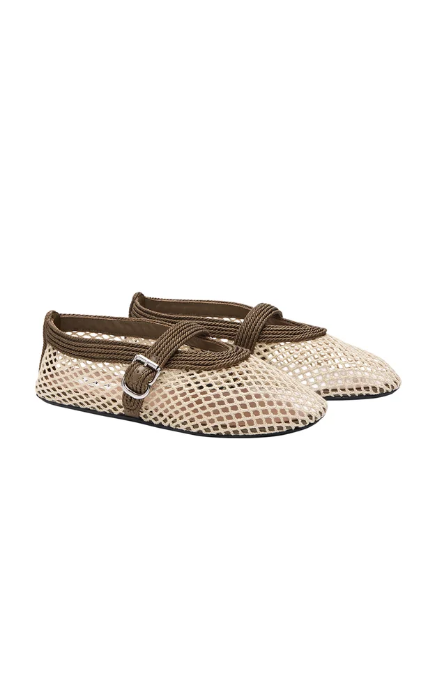 Mesh Ballet Flats