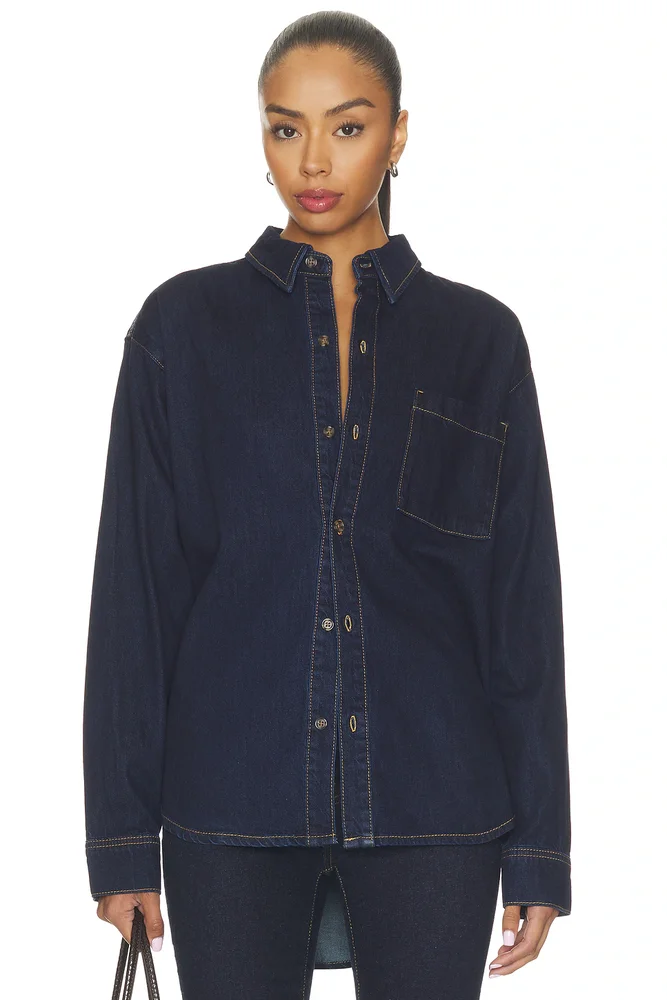 The Denim Oversized Shirt