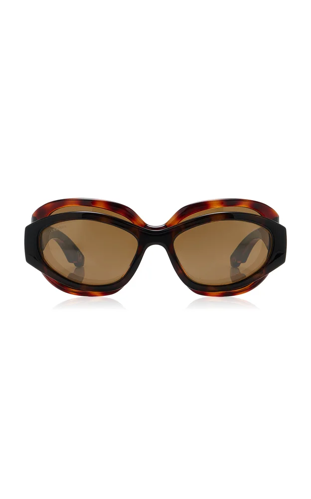Superbusy Cat-Eye Acetate Sunglasses