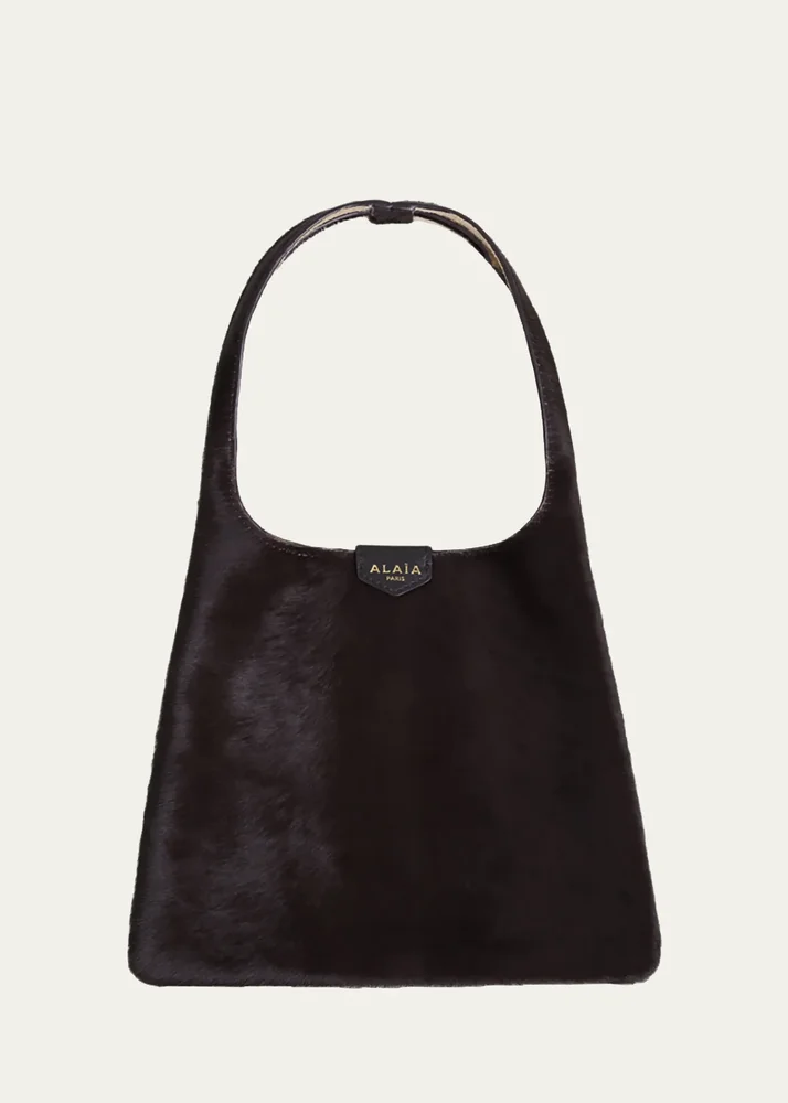 Small Calf Hair Hobo Bag