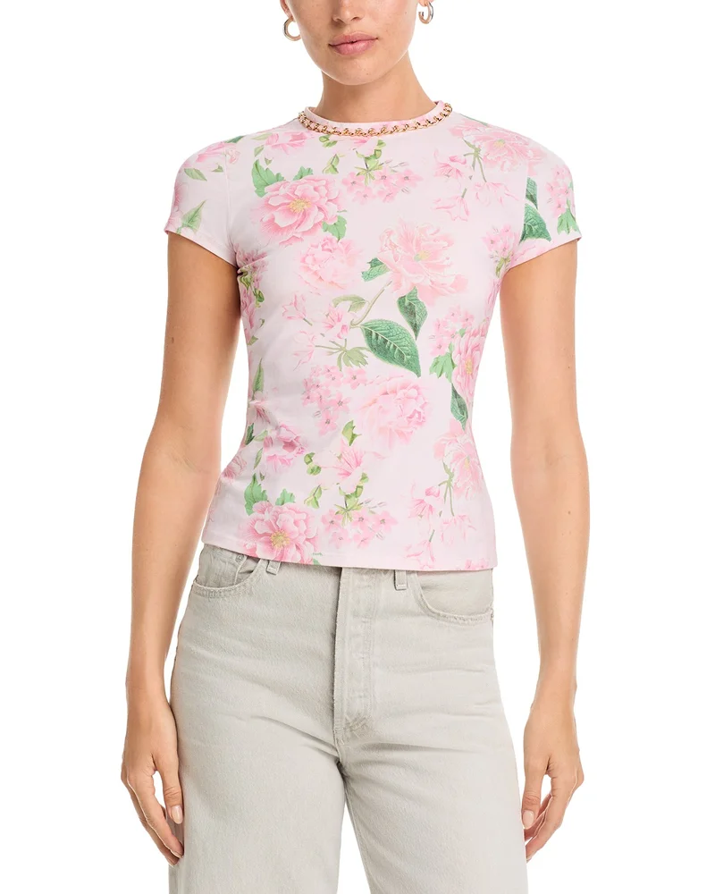 Tate Floral Chain Top