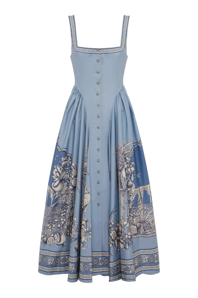 Villa Romantica Midi Dress