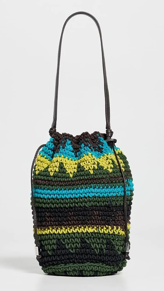 Emmy Drawstring Bucket Bag