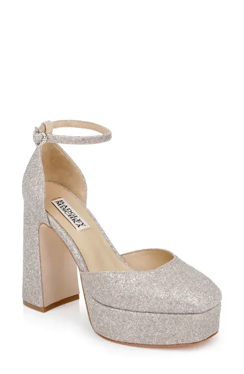 Jayda Ankle Strap Platform Pump