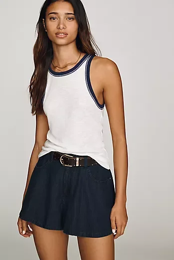 Pilcro Hanky Denim Shorts