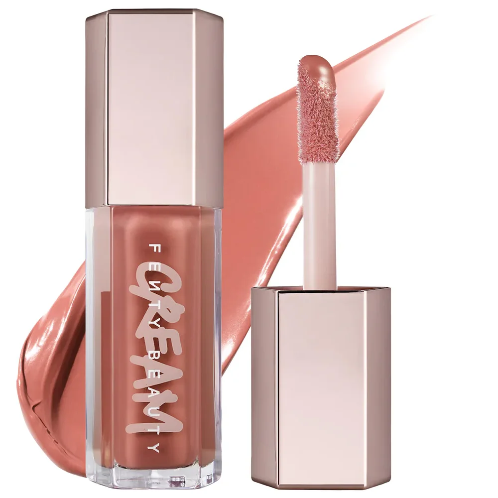Gloss Bomb Cream Color Drip Lip Cream in Fenty Glow