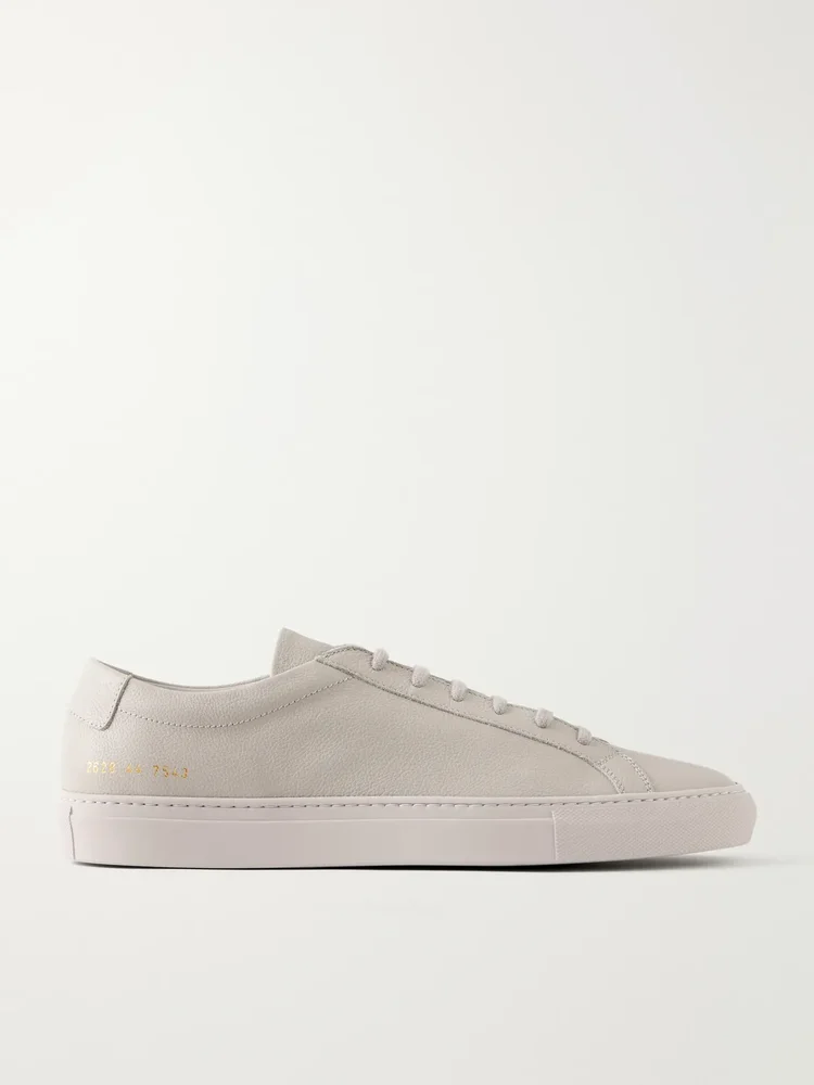 Achilles Full-Grain Leather Sneakers