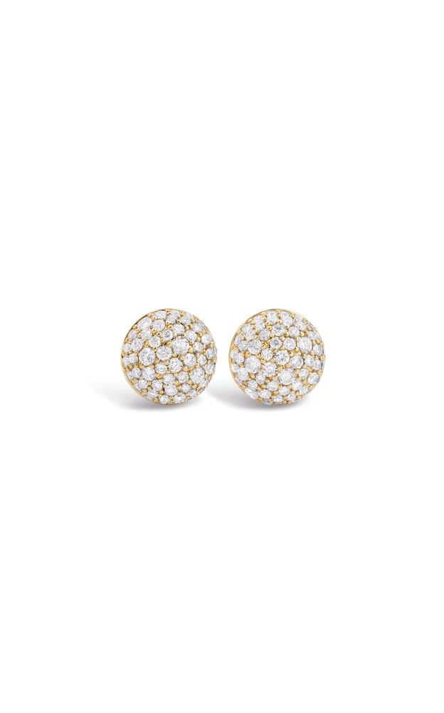 14K Yellow Gold Lab-Grown Diamond Earrings