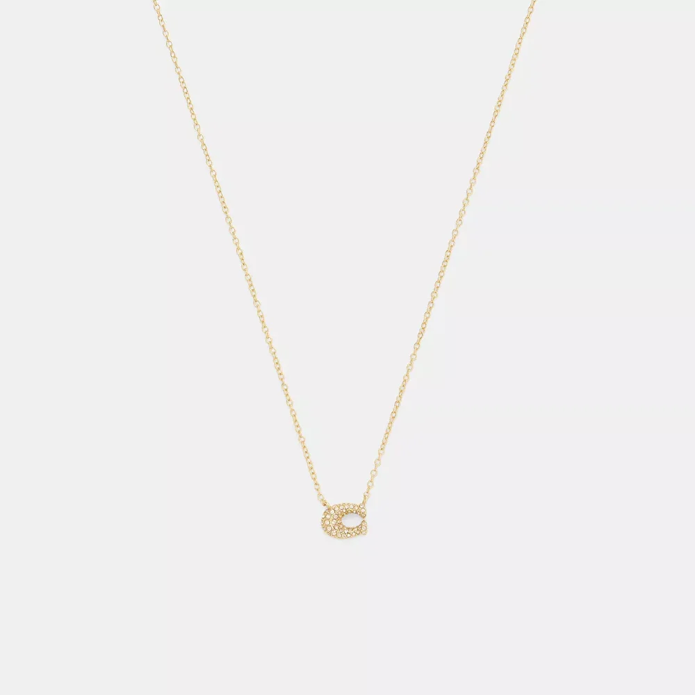 Pavé C Necklace