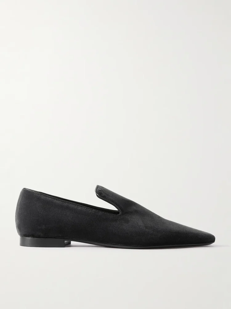 The Venetian suede loafers