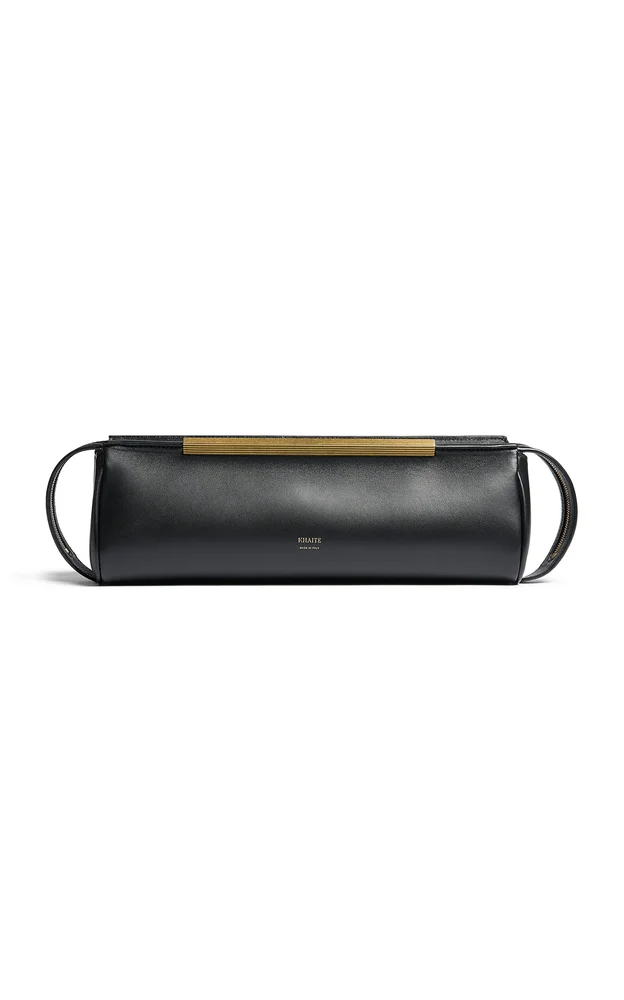Donna Leather Clutch