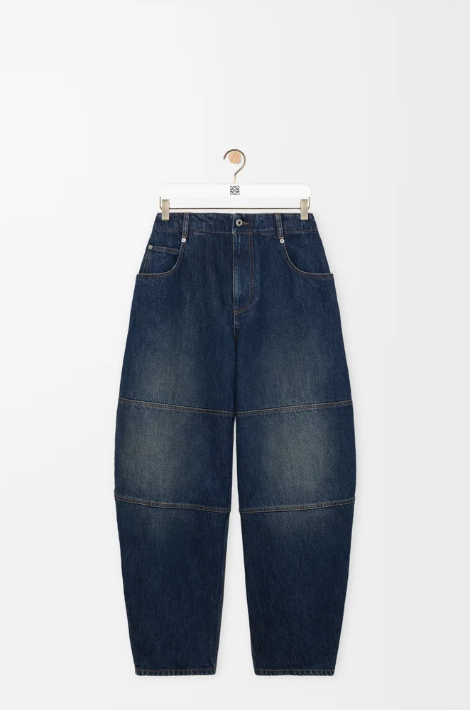 Barrel Jeans in Denim (Dark Blue)