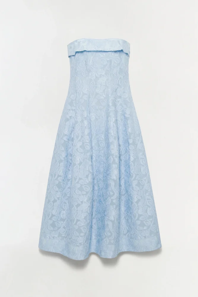 Valeria Jacquard Midi Dress