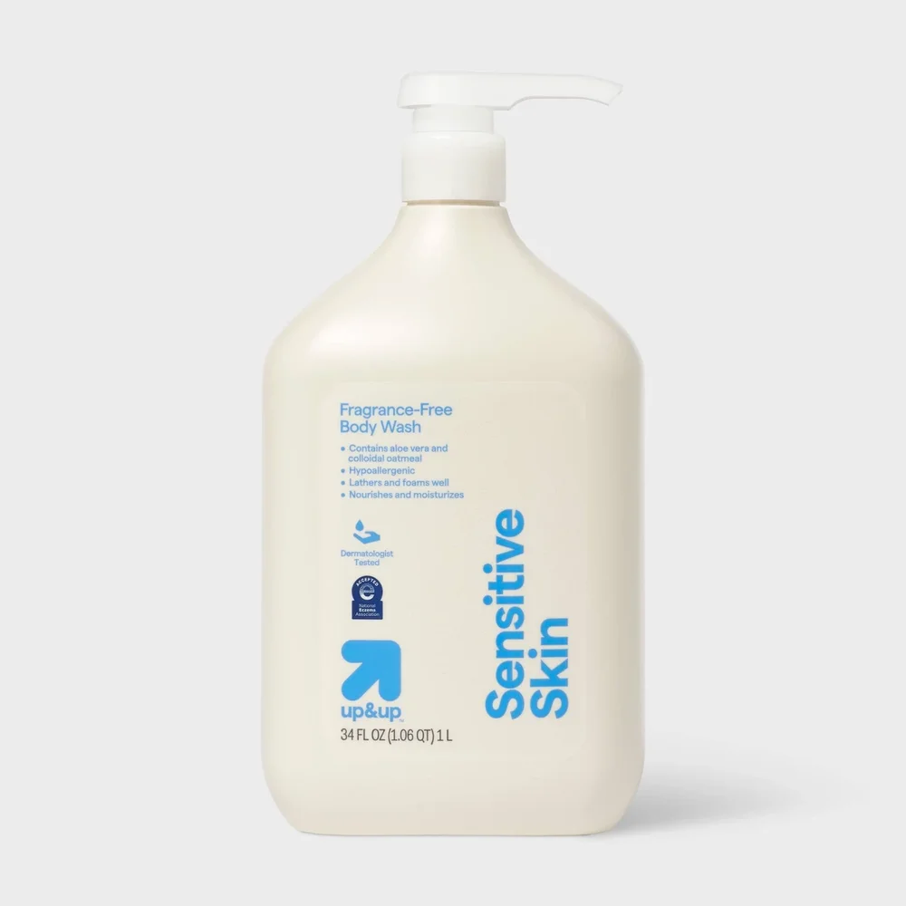 Sensitive Skin Body Wash, Fragrance Free
