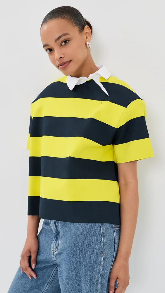 Knitted Rugby Top