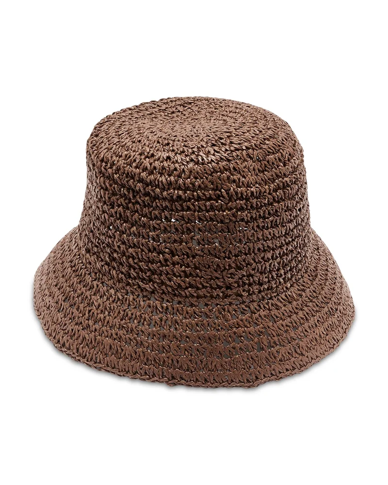 Autumn Straw Bucket Hat
