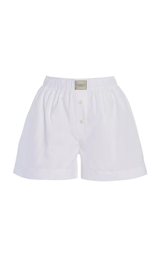 La Classica Cotton Poplin Boxer Shorts