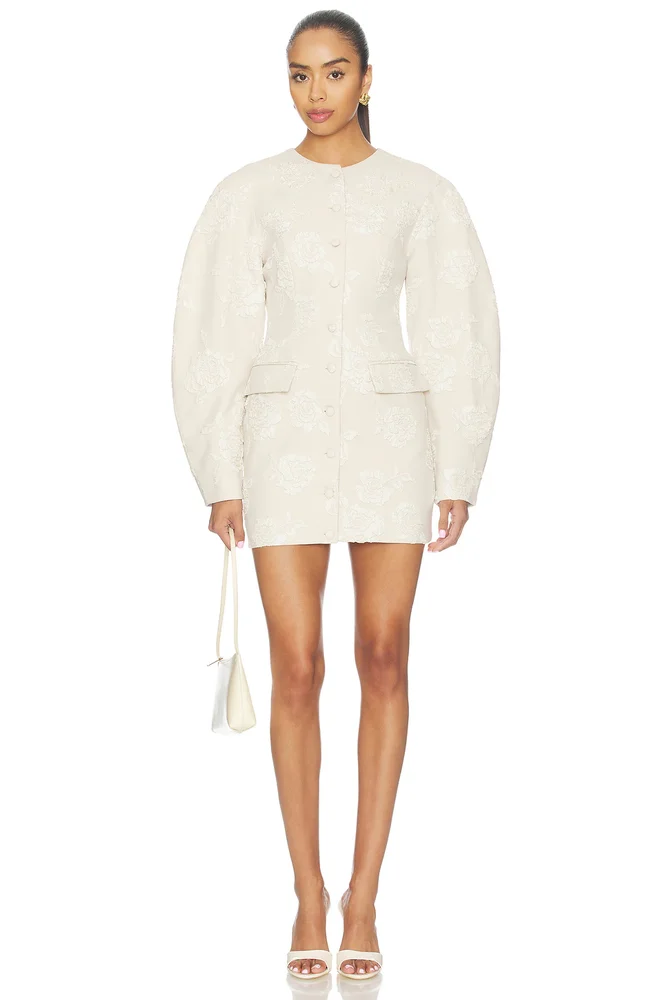 Jacquard Tailored Dress