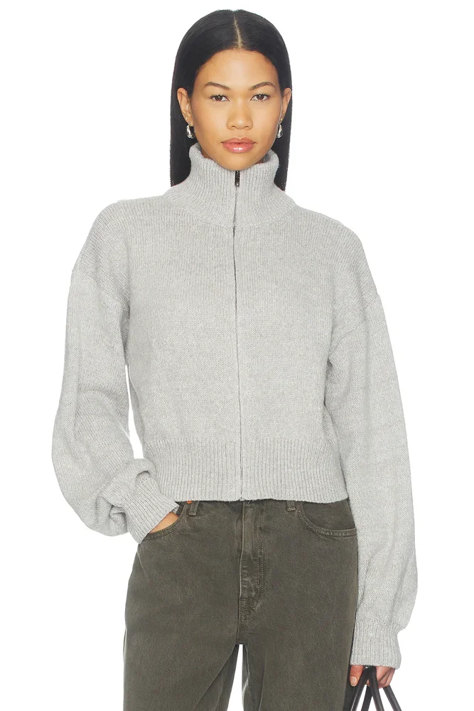 Dakota Zip Front Sweater