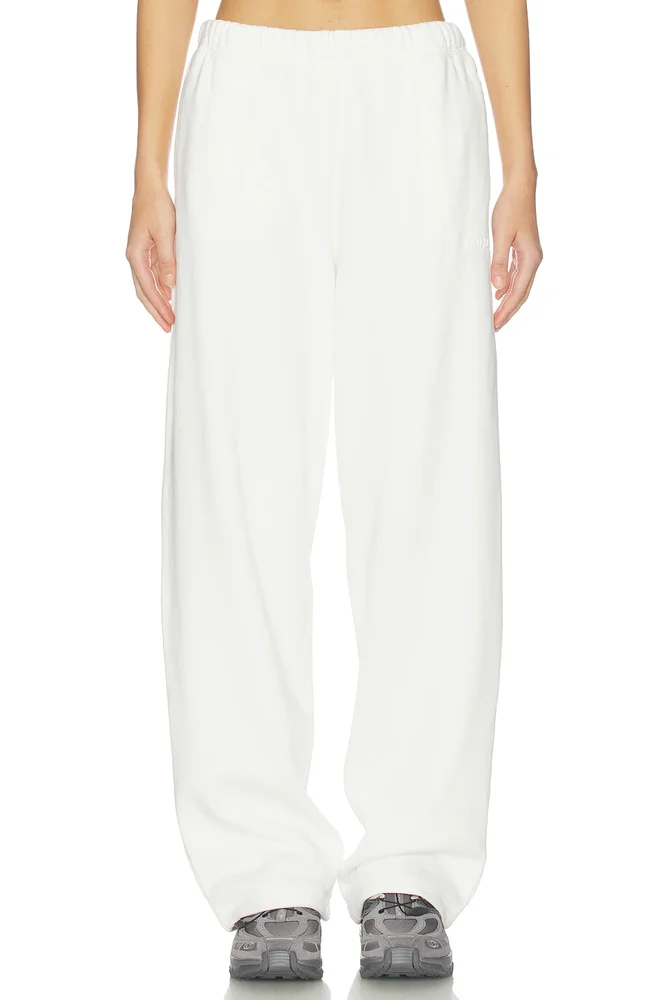 Cotton Fleece Classic Straight Leg Pant