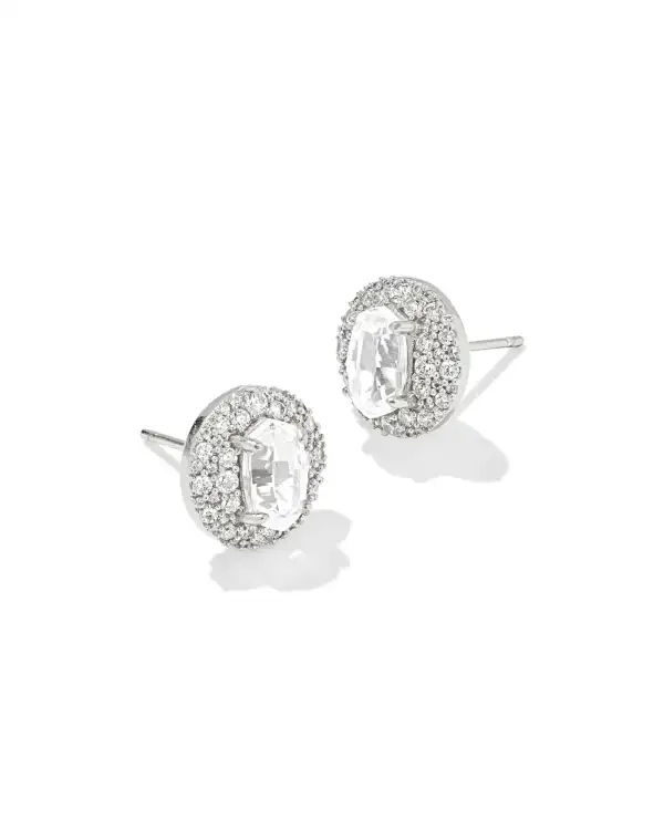 Bella Silver Stud Earrings