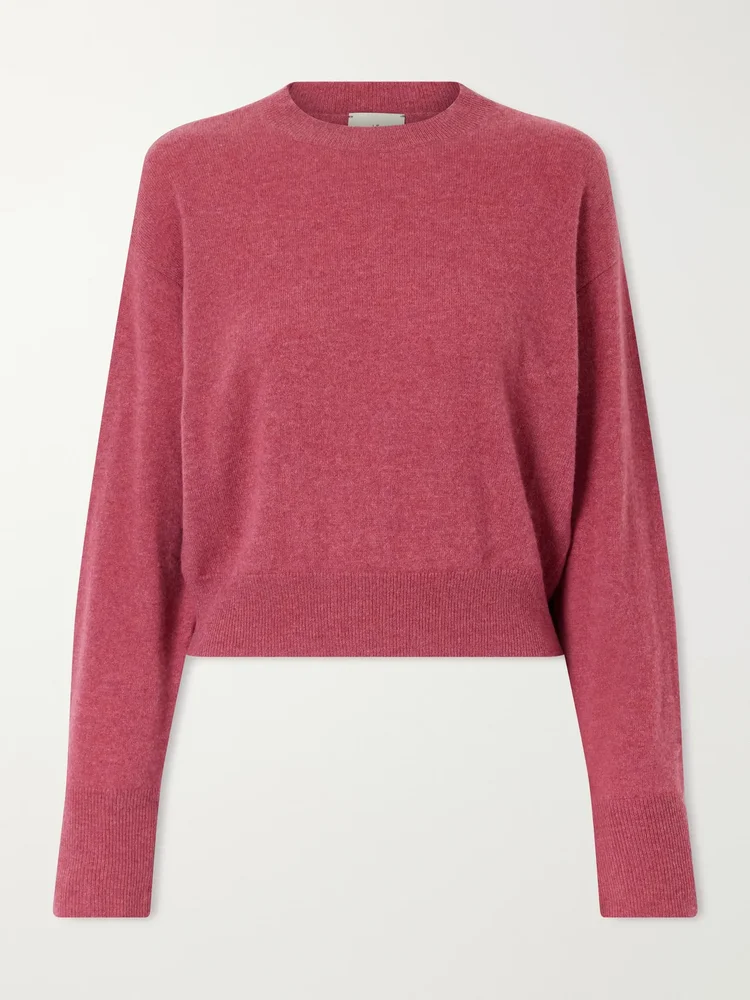 Menorca cropped cashmere sweater